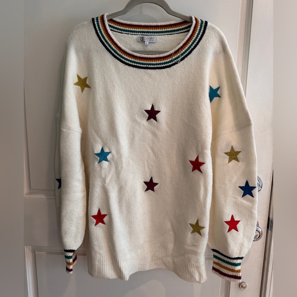 Star Oversized Sweater